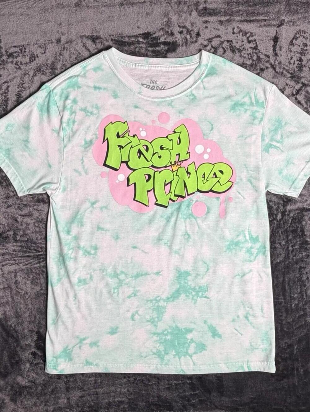 The Fresh Prince T-Shirt Mens Large L Tie Dye Graphic Tee 90s Retro Graffiti